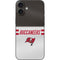 NFL Tampa Bay Buccaneers White Striped iPhone 16 Plus Skin
